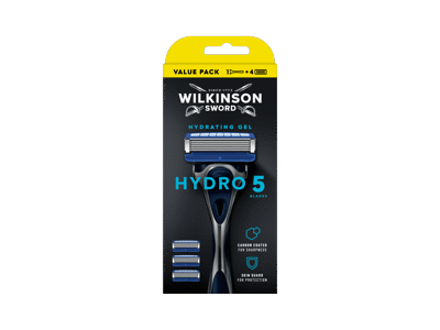 Vyr. sisteminis skustuvas WILKINSON SWORD HYDRO5, +4 galvutės