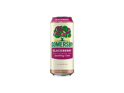 Gazuotas gervuogių skonio sidras SOMERSBY 4,5%, 500 ml