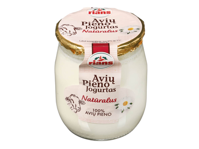 Natūralus jogurtas iš avių pieno RIANS, 115g