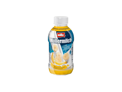 MULLERMILCH pieno gėrimas bananų skonio, 400 g