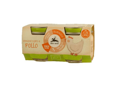 Ekologiška vištienos tyrelė ALCE NERO (kūd. nuo 4 mėn.), 160 g.