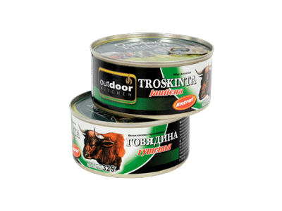 Troškinta jautiena SGK, 325 g