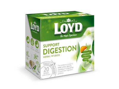 Funkcinė arbata LOYD Supporting Digestion 20x2g