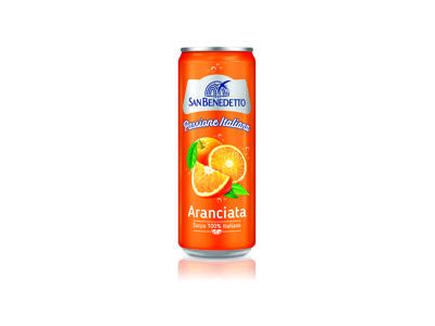 Gazuotas gėrimas SAN BENEDETTO ARANCIATA, 330ml