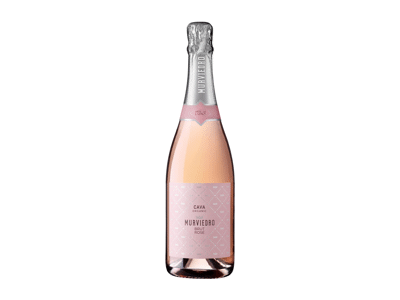 Ekologiškas putojantis rausvasis sausas vynas MURVIEDRO CAVA, 750 ml