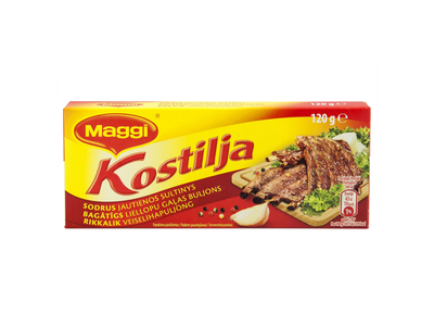 Jautienos sultinys MAGGI Kostilja, sodrus, 120 g