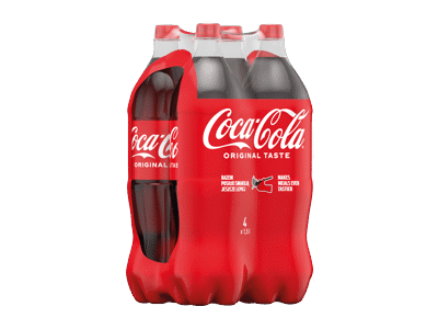 Gazuotas gėrimas COCA COLA, 4x1,5L