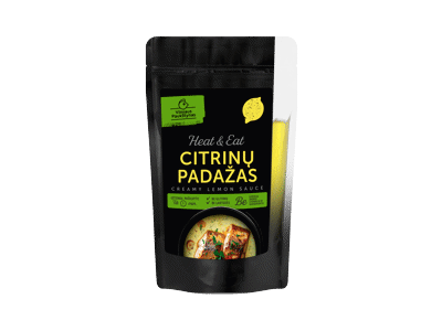 Greitai paruošiamas citrinų padažas HEAT & EAT, 230 ml