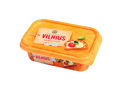 Mažesnio riebumo margarinas VILNIUS (SKANUMAS), 250 g