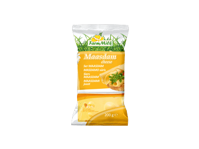 Masdamo sūris 45% FARM MILK gab. 200g, 200 g
