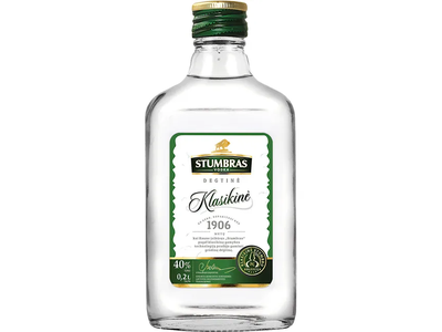 Degtinė STUMBRAS VODKA KLASIKINĖ (40%), 200 ml