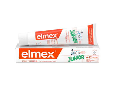 Dantų pasta ELMEX Junior, 75 ml