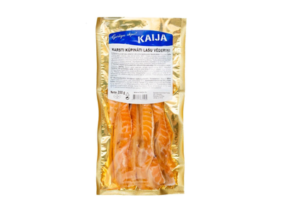 Karštai rūkytos lašišos papilvės KAIJA, vakumuotos, 200 g