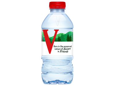 Natūralus mineralinis vanduo VITTEL, 0,33 l D