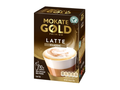 Kavos gėrimas MOKATE Gold Premium Latte Classic, 10 x 14g