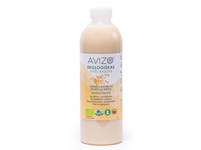 Ekologiškas avižų raugas AVIZO, 1 l