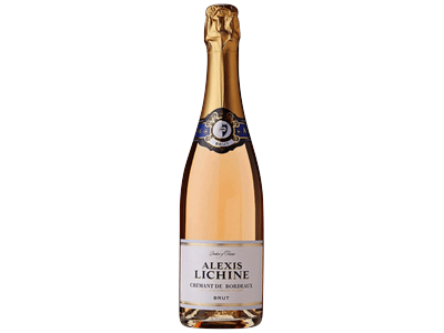 Putojantis vynas ALEXIS LICHINE Cremant de Bordeaux, rose, 0,75l
