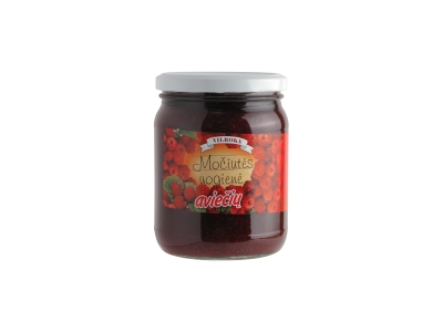 MOČIUTĖS aviečių uogienė, 600 g