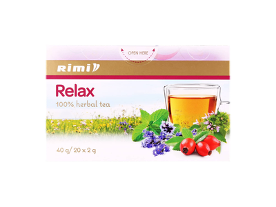 Žolelių arbata RIMI RELAX, 20 x 2 g