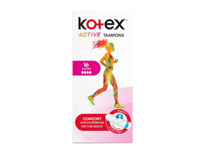 Tamponai KOTEX ACTIVE SUPER, 16 vnt.