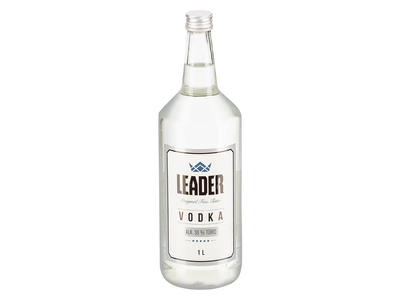Degtinė LEADER VODKA (38%), 1 l