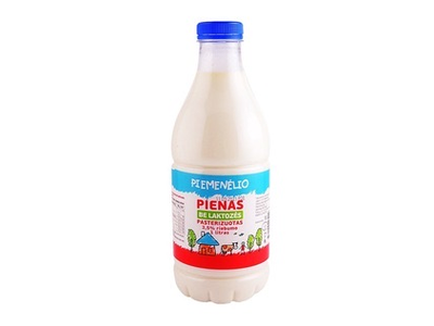 PIEMENĖLIO pienas, 3,5% rieb., 1 l, butelis