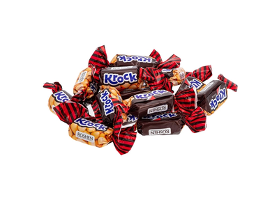 Saldainiai su žemės riešutais ROSHEN KROCK, 1 kg