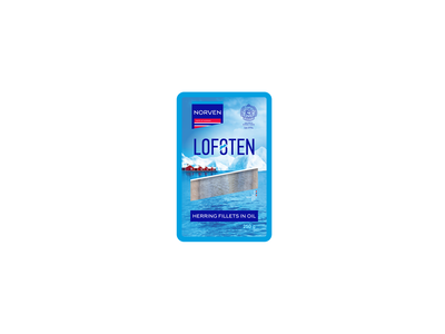 Silkės filė NORVEN, aliejuje, 250 g