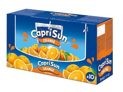 Sulčių gėrimas CAPRI-SUN Orange, 0,2l x 10
