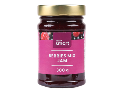Uogų mišinio uogienė RIMI SMART, 300 g