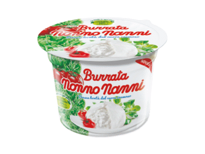 Buratos sūris NONNO NANNI, 58 % rieb. s. m., 125 g