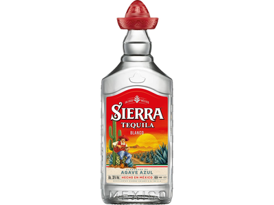 Tekila SIERRA TEQUILA BLANCO, 35 %, 0,5 l