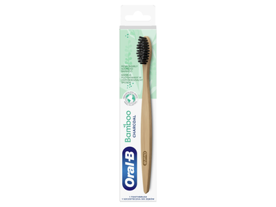 Dantų šepetėlis ORAL-B Bamboo Charcoal, 1 vnt.