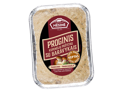 Keptas paštetas GOURMET PROGINIS, a. r. 360 g