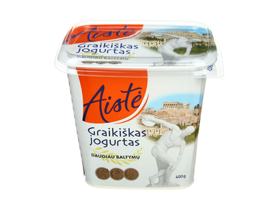 Graikiškas jogurtas be priedų AISTĖ, 400 g