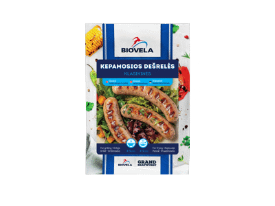 Virtos kepamosios dešrelės BIOVELA, pirma rūšis, 300 g