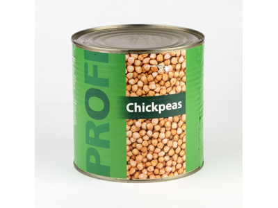 Konservuoti avinžirniai PROFI, 2,5 kg/1,5 kg