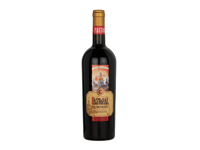 Raud.pusiau saldus vynas PASTORAL,13,5%,0,75l