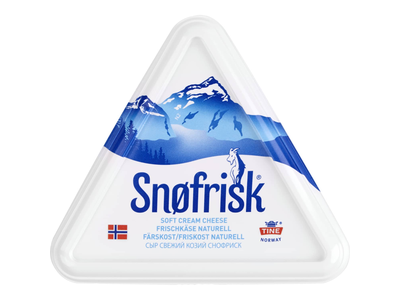 Kreminis sūris SNOFRISK TINE, 68 %, 125 g
