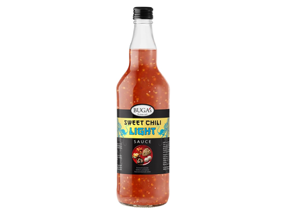 Švelnus saldžiarūgštis padažas BUGA's, Sweet Chili light, 810 g