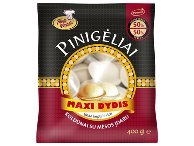 Kold. TAUTŲ R. PINIGĖLIAI, su mės. įd. 400 g