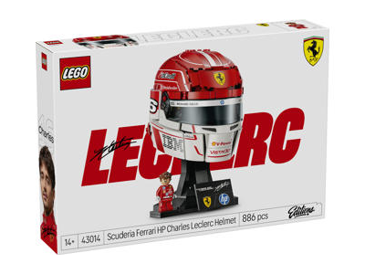 Konstruktorius LEGO Ferrari C.Leclerc šalmas 43014