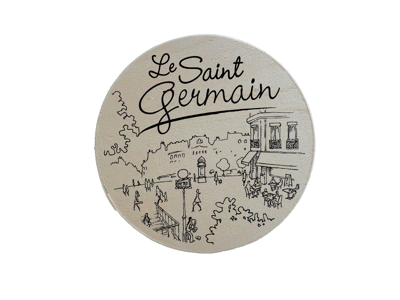 Plautos žievės pelėsinis sūris LE SAINT GERMAIN, 55 %, 200 g