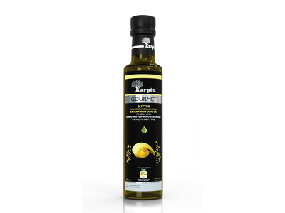 Alyvuogių aliejus KARPEA, Gourmet, extra virgin, sviesto skonio, 250 ml