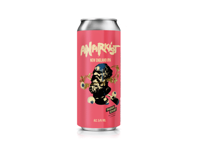 Alus ANARKIST NEW ENGLAND IPA, 500 ml