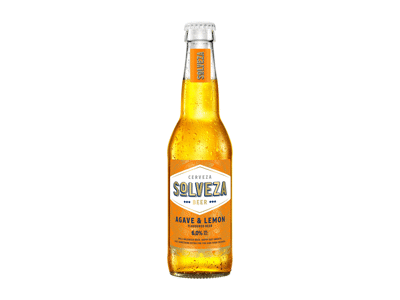 Šviesusis alus SOLVEZA, agavų ir citrinų skonio, 330 ml