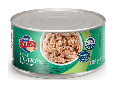 Smulkinti tunai WIDE OCEAN savo sultyse, 185 g