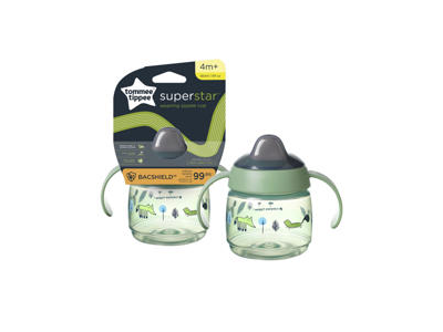 Puodelis TOMMEE TIPPEE WEANING SIPPEE GREEN (4 m.+), 1 vnt.