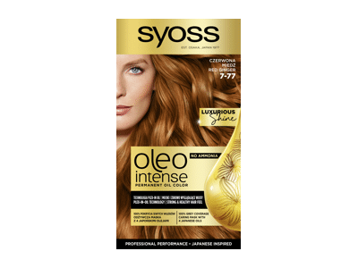 Plaukų dažai SYOSS OLEO INTENSE, Nr. 7-77, 1 vnt.