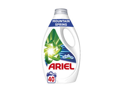 Skystas skalbiklis ARIEL Mountain Spring, 40 skalb., 1,8 l